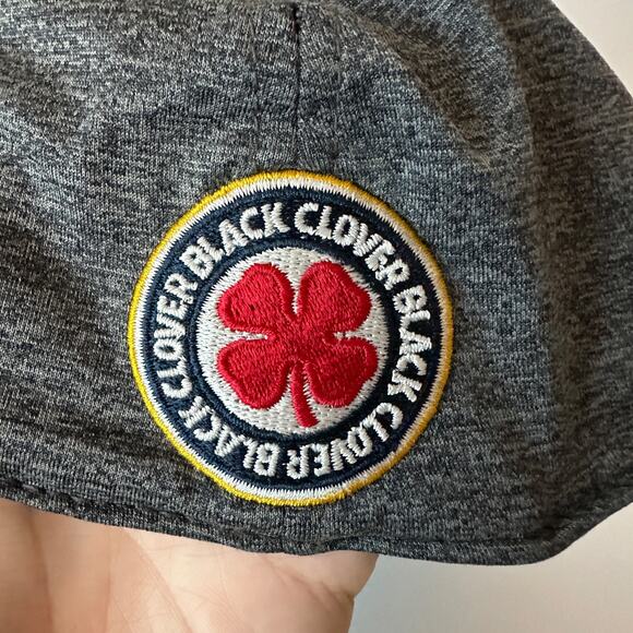 black clover live lucky arizona flag hat l xl memoryfit flexfit rolly rule gray - Picture 11 of 14